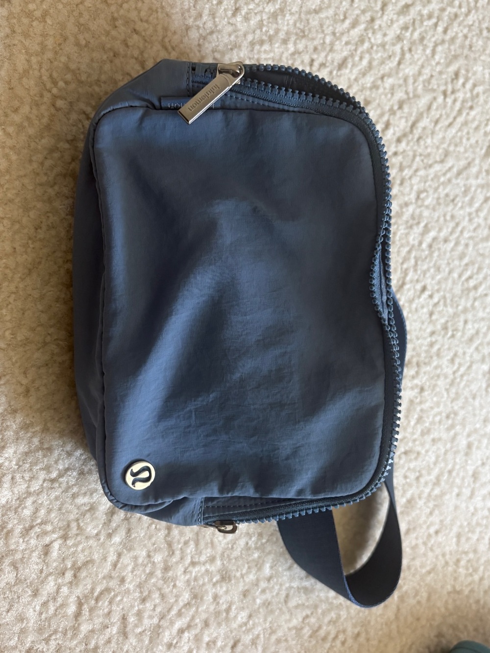 lululemon athletica Navy Blue Sling Belt Bag
